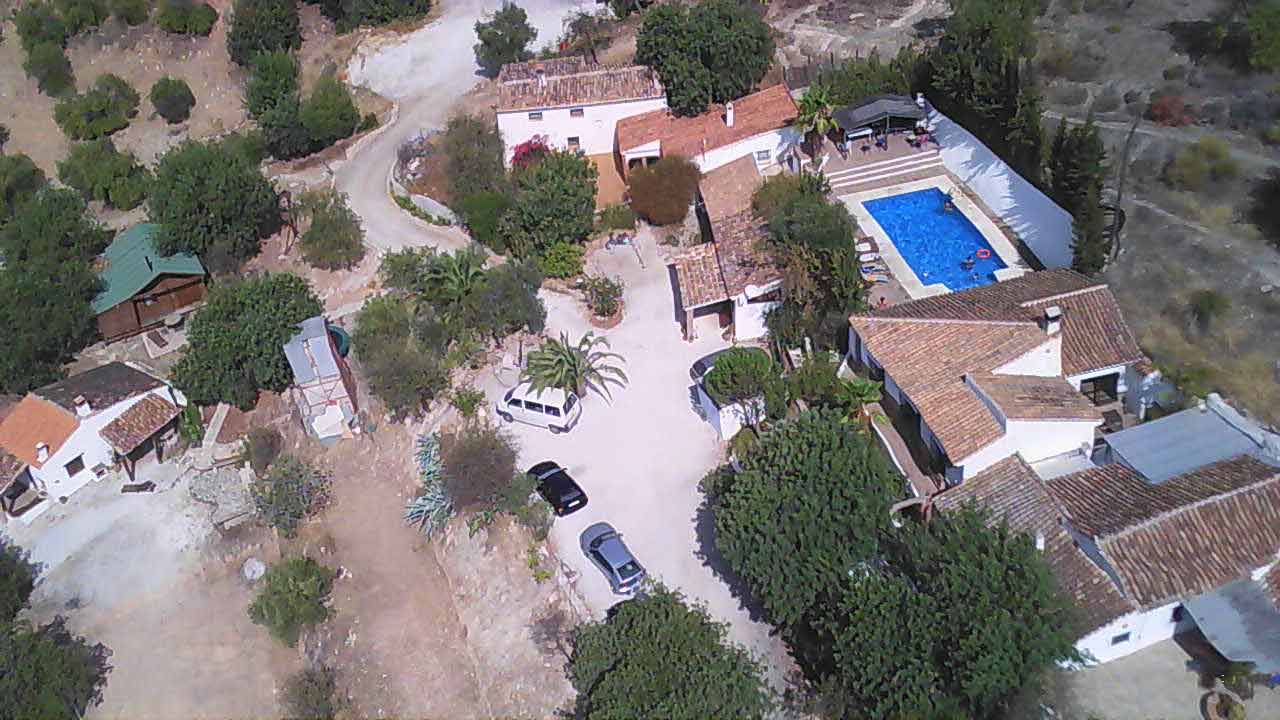 Aerial view Finca la Campana