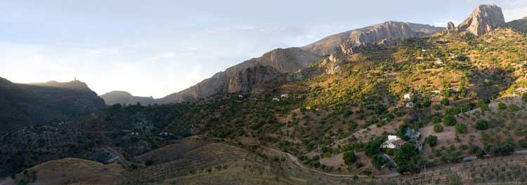 Arial view Finca la Campana